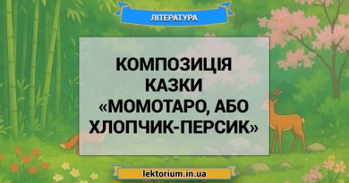 Композиція казки «Момотаро, або Хлопчик-Персик»