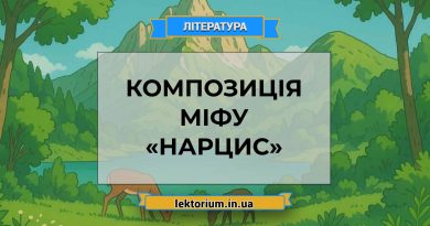 Композиція міфу «Нарцис»