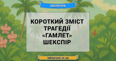 Короткий зміст трагедії «Гамлет» Шекспір