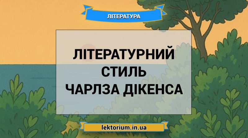 Літературний стиль Чарлза Дікенса