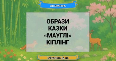 Образи казки «Мауглі» Кіплінг