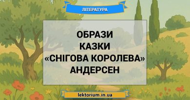 Образи казки «Снігова королева» Андерсен