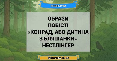 Образи повісті «Конрад, або Дитина з бляшанки» Нестлінґер
