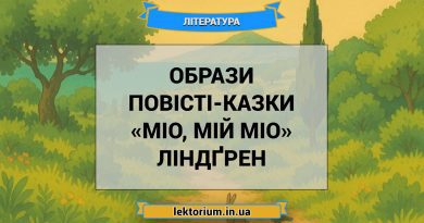 Образи повісті-казки «Міо, мій Міо» Ліндґрен