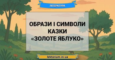Образи і символи казки «Золоте яблуко»