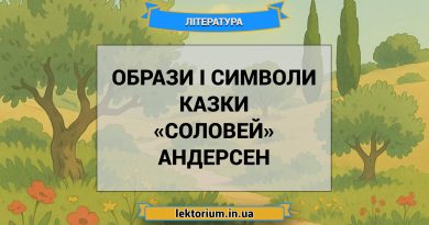 Образи і символи казки «Соловей» Андерсен