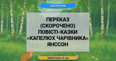 Переказ (скорочено) повісті-казки «Капелюх Чарівника» Янссон
