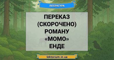 Переказ (скорочено) роману «Момо» Енде