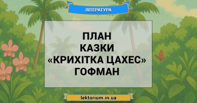 План казки «Крихітка Цахес» Гофман