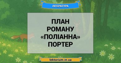 План роману «Поліанна» Портер