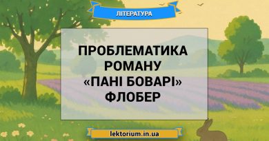 Проблематика роману «Пані Боварі» Флобер