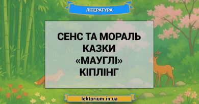Сенс та мораль казки «Мауглі» Кіплінг