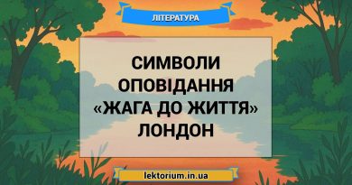 Символи оповідання «Жага до життя» Лондон