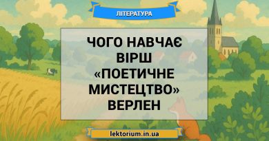 Чого навчає вірш «Поетичне мистецтво» Верлен