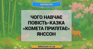 Чого навчає повість-казка «Комета прилітає» Янссон