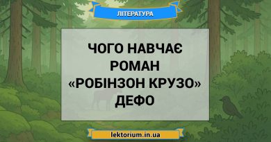 Чого навчає роман «Робінзон Крузо» Дефо