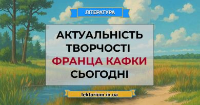 Актуальність творчості Франца Кафки сьогодні
