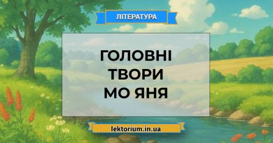 Головні твори Мо Яня