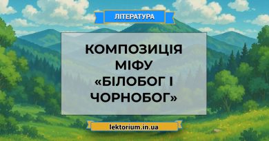 Композиція міфу «Білобог і Чорнобог»