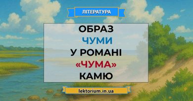 Образ чуми у романі «Чума» Камю