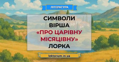 Символи вірша «Про царівну місяцівну» Лорка