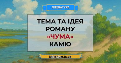 Тема та ідея роману «Чума» Камю