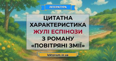 Цитатна характеристика Жулі Еспінози з роману «Повітряні змії»