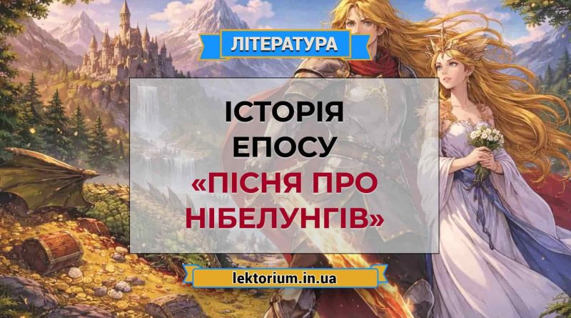 Історія епосу «Пісня про Нібелунгів»