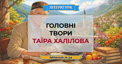 Головні твори Таїра Халілова