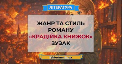 Жанр та стиль роману «Крадійка книжок» Зузак