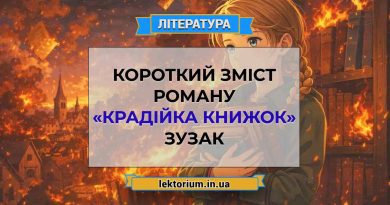 Короткий зміст роману «Крадійка книжок» Зузак