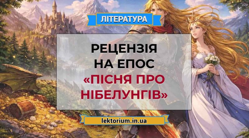 Рецензія на епос «Пісня про Нібелунгів»