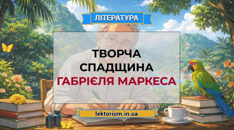 Творча спадщина Габрієля Маркеса