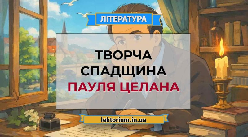 Творча спадщина Пауля Целана