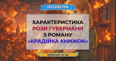 Характеристика Рози Губерманн з роману «Крадійка книжок»