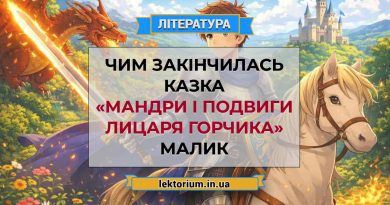 Чим закінчилась казка «Мандри і подвиги Лицаря Горчика» Малик