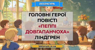 Головні герої повісті «Пеппі Довгапанчоха» Ліндгрен