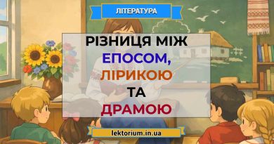 Різниця між епосом, лірикою та драмою
