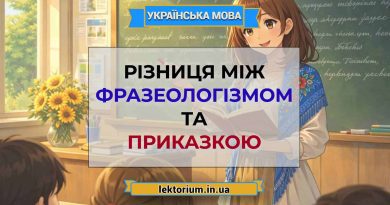 Різниця між фразеологізмом та приказкою