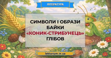 Символи і образи байки «Коник-стрибунець» Глібов