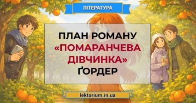 План роману «Помаранчева дівчинка» Ґордер