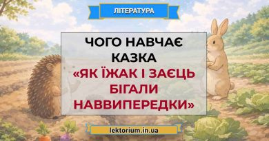 Чого навчає казка «Як їжак і заєць бігали наввипередки»