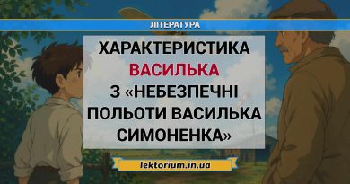 Характеристика Василька з «Небезпечні польоти Василька Симоненка»