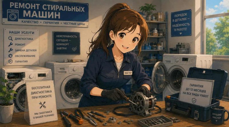 Ремонт стирыльных машин