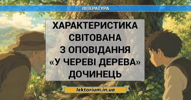 Характеристика Світована з оповідання «У череві дерева» Дочинець